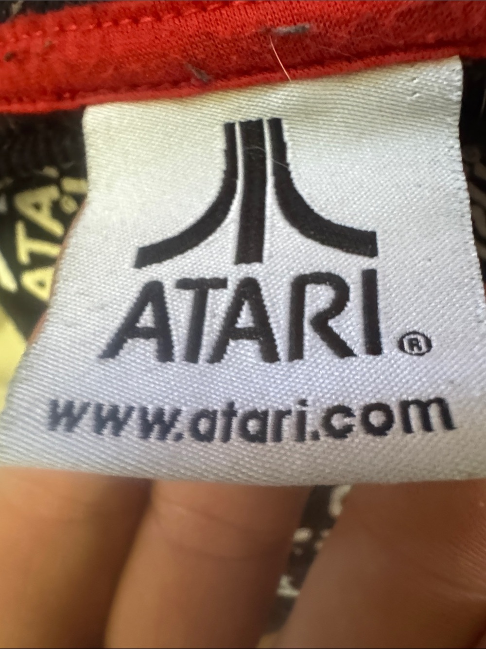 Atari Kids Black w/ White Logo Crew Sweatshirt - Picture 2 of 3